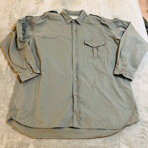 Boyt Harness Co outdoor field sport shooting shirt green quilted Big & Tall 4XL